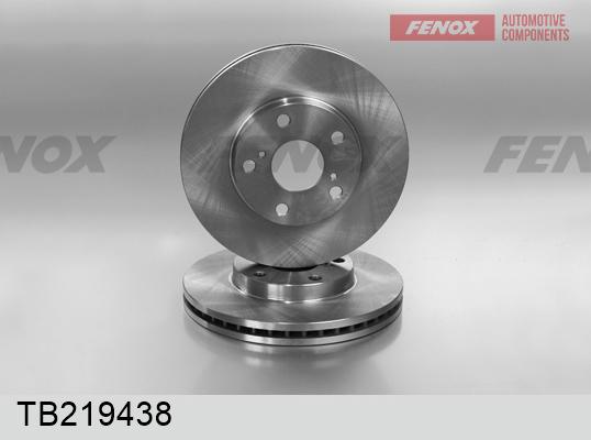 Fenox TB219438 - Тормозной диск unicars.by