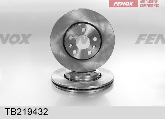 Fenox TB219432 - Тормозной диск unicars.by