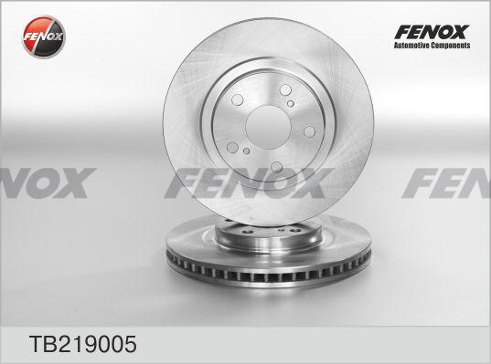 Fenox TB219005 - Тормозной диск unicars.by