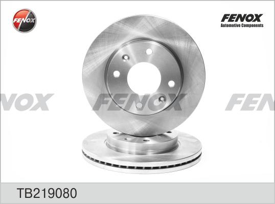 Fenox TB219080 - Тормозной диск unicars.by