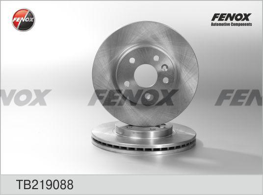 Fenox TB219088 - Тормозной диск unicars.by