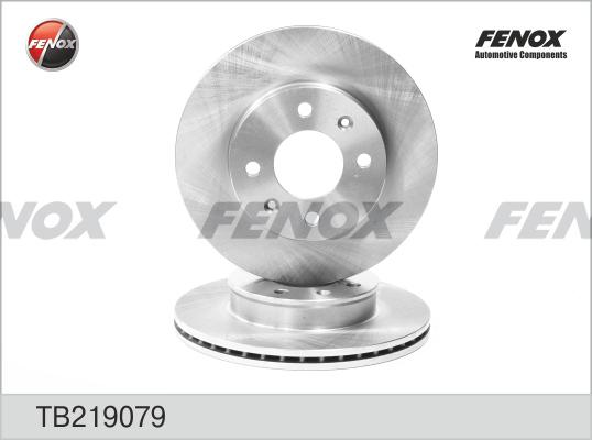 Fenox TB219079 - Тормозной диск unicars.by