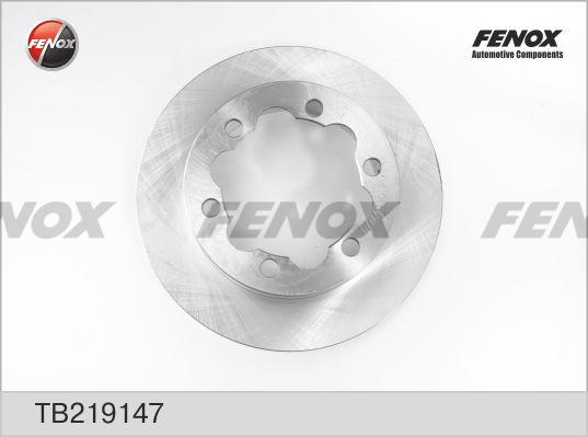 Fenox TB219147 - Тормозной диск unicars.by