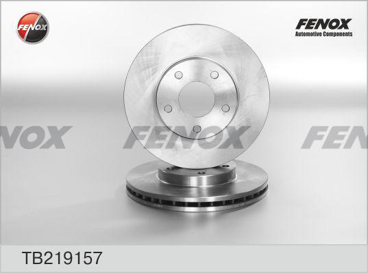 Fenox TB219157 - Тормозной диск unicars.by