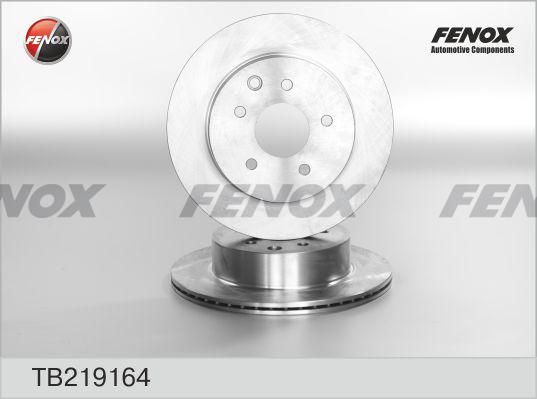 Fenox TB219164 - Тормозной диск unicars.by