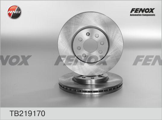 Fenox TB219170 - Тормозной диск unicars.by