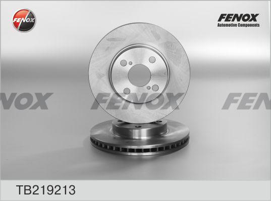 Fenox TB219213 - Тормозной диск unicars.by