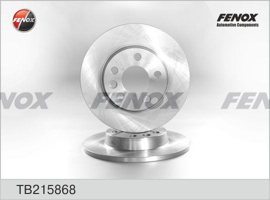 Fenox TB215868 - Тормозной диск unicars.by