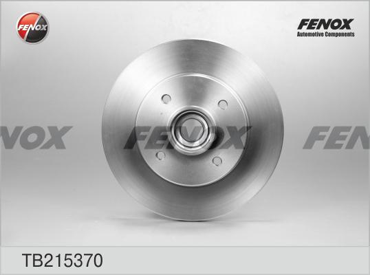 Fenox TB215370 - Тормозной диск unicars.by