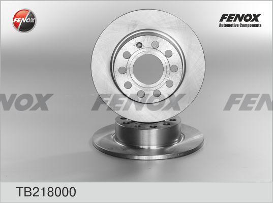 Fenox TB218000 - Тормозной диск unicars.by