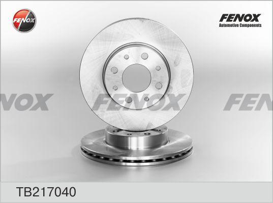 Fenox TB217040 - Тормозной диск unicars.by