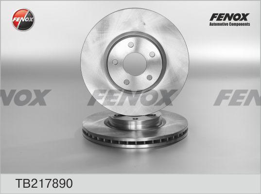 Fenox TB217890 - Тормозной диск unicars.by