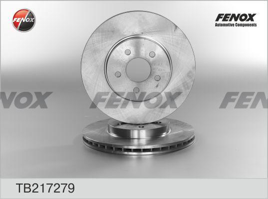 Fenox TB217279 - Тормозной диск unicars.by