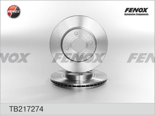 Fenox TB217274 - Тормозной диск unicars.by