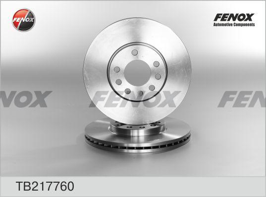 Fenox TB217760 - Тормозной диск unicars.by