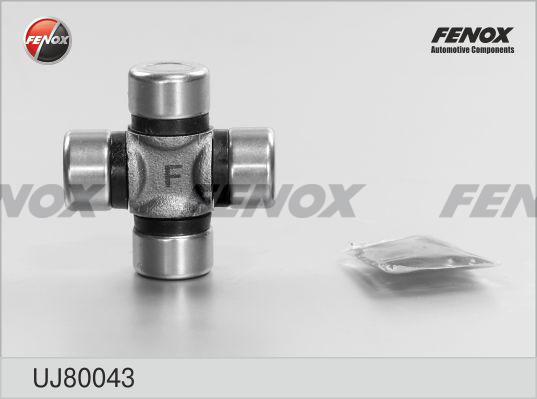 Fenox UJ80043 - Шарнир, продольный вал unicars.by