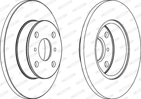 IPS Parts IBT-1265 - Тормозной диск unicars.by