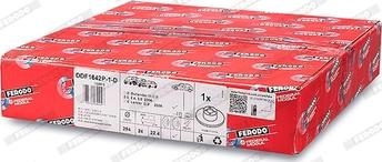 Ferodo DDF1642P-1-D - Тормозной диск unicars.by