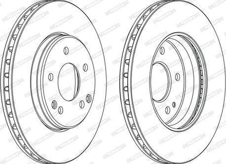 Ferodo DDF1134C - Тормозной диск unicars.by