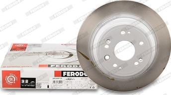 Ferodo DDF2529P-1-D - Тормозной диск unicars.by