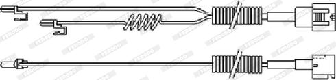 Ferodo FAI100 - Сигнализатор, износ тормозных колодок unicars.by