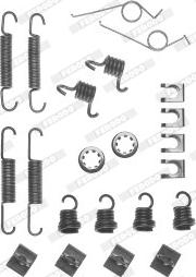 Ferodo FBA88 - Комплектующие, барабанный тормозной механизм unicars.by