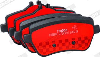 Ferodo FDB4904-S - Тормозные колодки, дисковые, комплект unicars.by