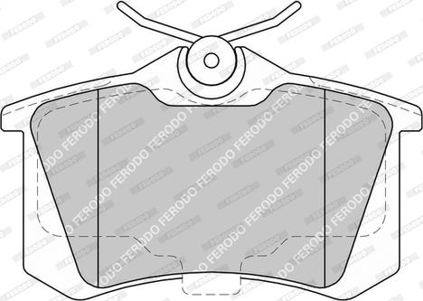 Ferodo FDB4903-D - Тормозные колодки, дисковые, комплект unicars.by