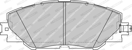 Ferodo FDB4912-OES - Тормозные колодки, дисковые, комплект unicars.by