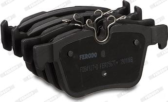 Ferodo FDB4927-D - Тормозные колодки, дисковые, комплект unicars.by