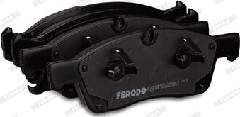 Ferodo FDB4403 - Тормозные колодки, дисковые, комплект unicars.by