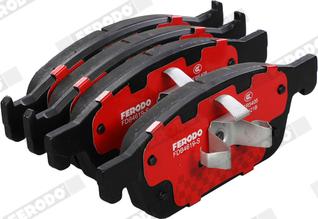 Ferodo FDB4619-S - Тормозные колодки, дисковые, комплект unicars.by