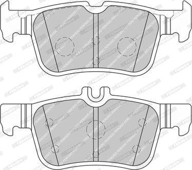 Ferodo FDB4685-D - Тормозные колодки, дисковые, комплект unicars.by