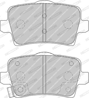 Ferodo FDB4682-D - Тормозные колодки, дисковые, комплект unicars.by