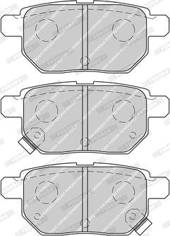 Ferodo FDB4042-D - Тормозные колодки, дисковые, комплект unicars.by