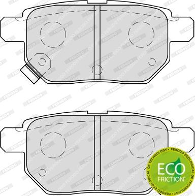 Ferodo FDB4042 - Тормозные колодки, дисковые, комплект unicars.by