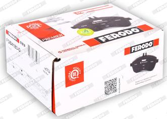 Ferodo FDB4183-D - Тормозные колодки, дисковые, комплект unicars.by