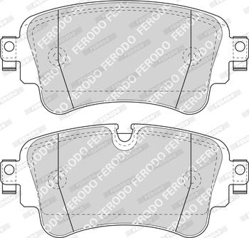 Ferodo FDB4807 - Тормозные колодки, дисковые, комплект unicars.by