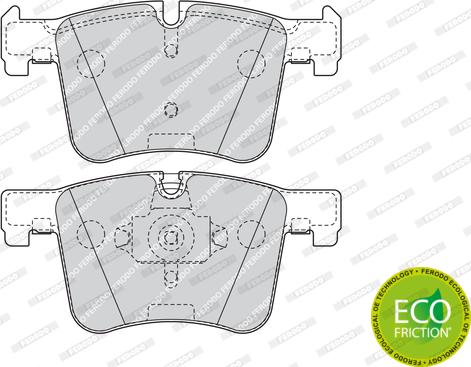 Ferodo FDB4394 - Тормозные колодки, дисковые, комплект unicars.by