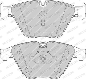 Ferodo FDB4382-D - Тормозные колодки, дисковые, комплект unicars.by