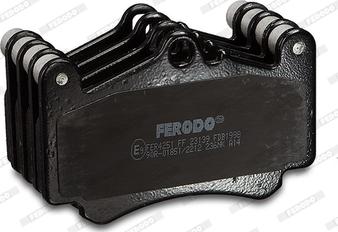 Ferodo FDB1998 - Тормозные колодки, дисковые, комплект unicars.by