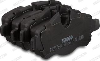 Ferodo FDB1975-D - Тормозные колодки, дисковые, комплект unicars.by