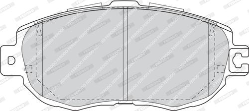 Ferodo FDB1558 - Тормозные колодки, дисковые, комплект unicars.by