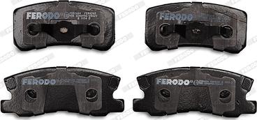 Ferodo FDB1604 - Тормозные колодки, дисковые, комплект unicars.by