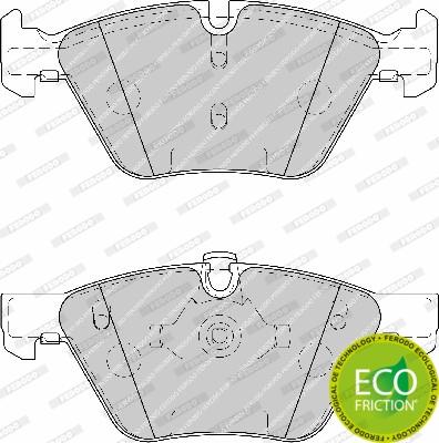 Ferodo FDB1773 - Тормозные колодки, дисковые, комплект unicars.by