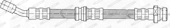 Ferodo FHY3140 - Тормозной шланг unicars.by