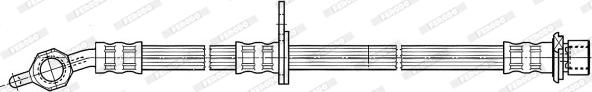 Ferodo FHY3264 - Тормозной шланг unicars.by