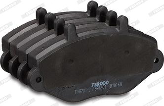 Ferodo FVR701-D - Тормозные колодки, дисковые, комплект unicars.by