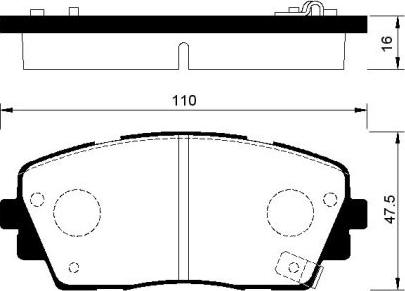 Brake Engineering PA1988 - Тормозные колодки, дисковые, комплект unicars.by