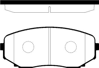 OEMparts BT4Z2001A - Тормозные колодки, дисковые, комплект unicars.by